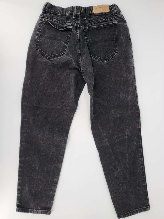 Riders by Lee Denim - Denim Riders Women’s High Rise Tapered Charcoal Wash Black Jeans 10P Petite